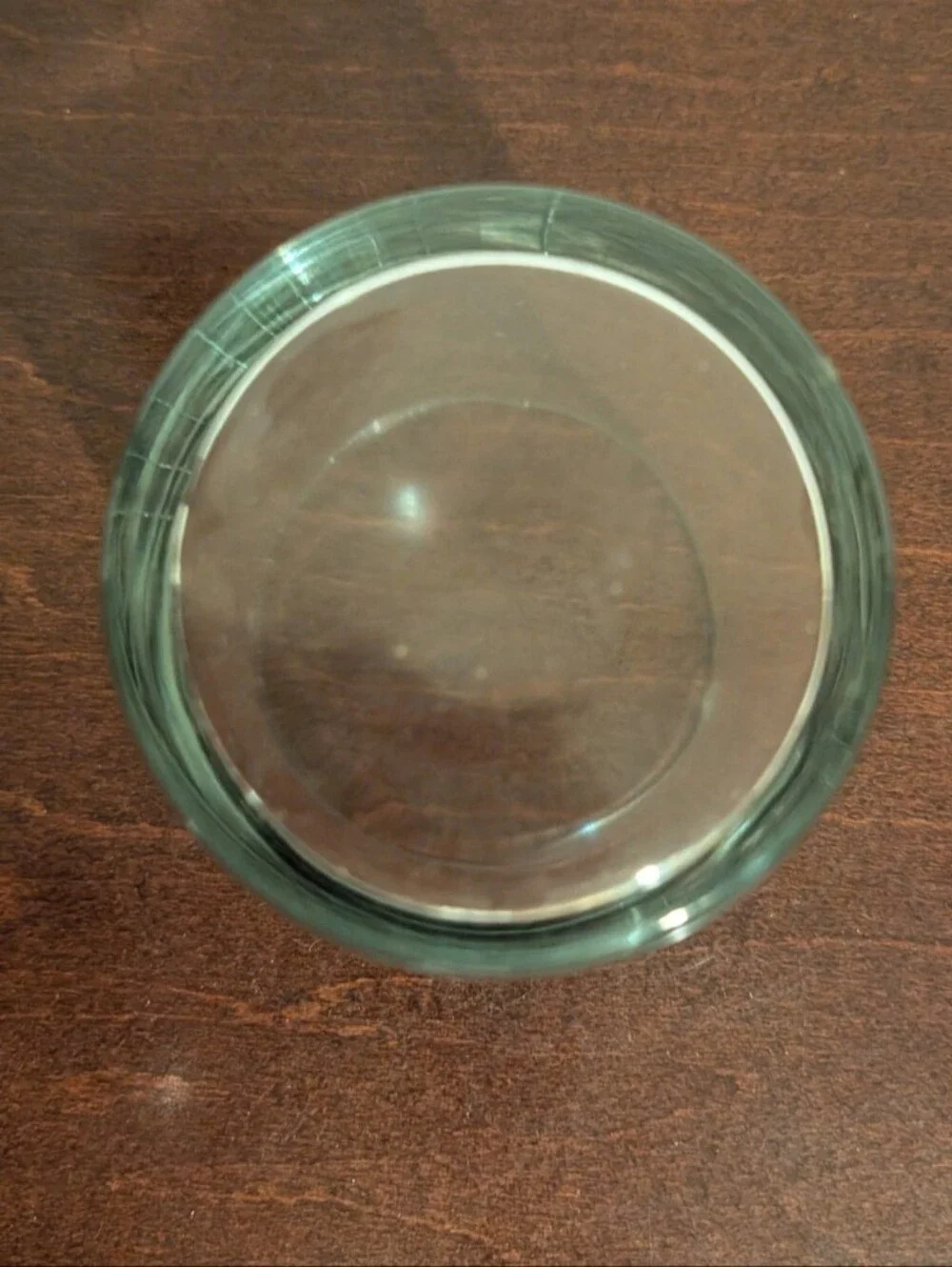 Cupcake Glass Stash Jar Airtight Rubber Seal Tin Sprinkles Baking Container